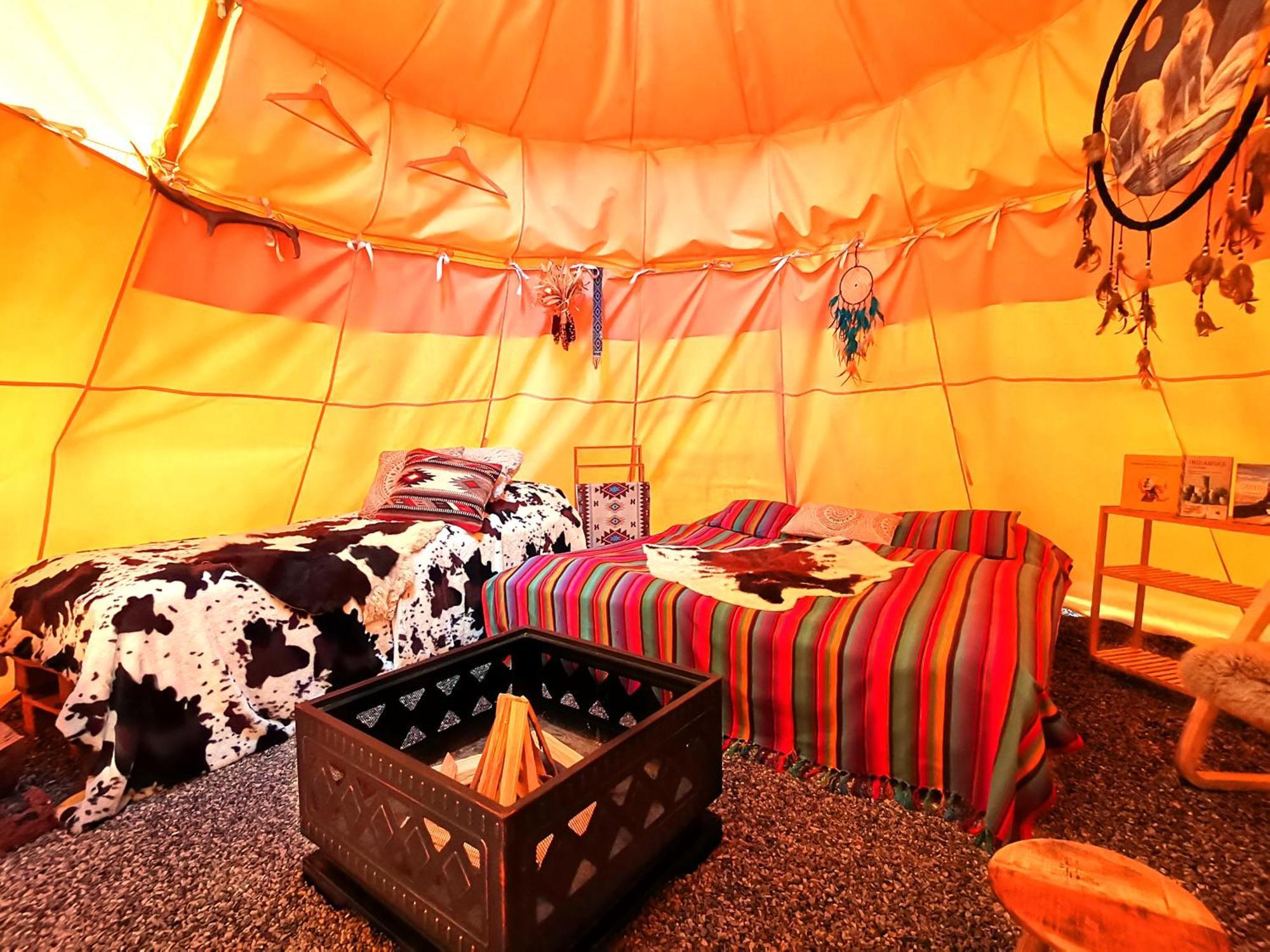 Teepee Camp Lounky Hotel Chodouny Exterior photo